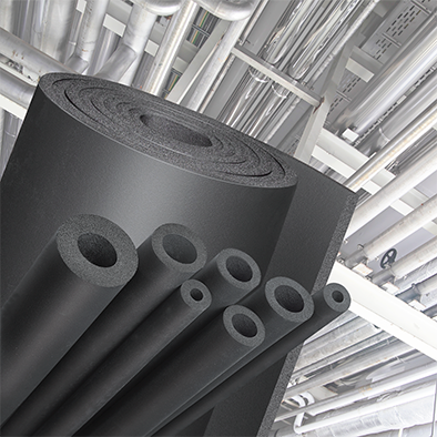 Eurobatex rørisolering hos B6 Nordic. Pipe insulation from B6 Nordic.
